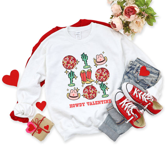 Cowgirl Valentine Disco | Sweatshirt