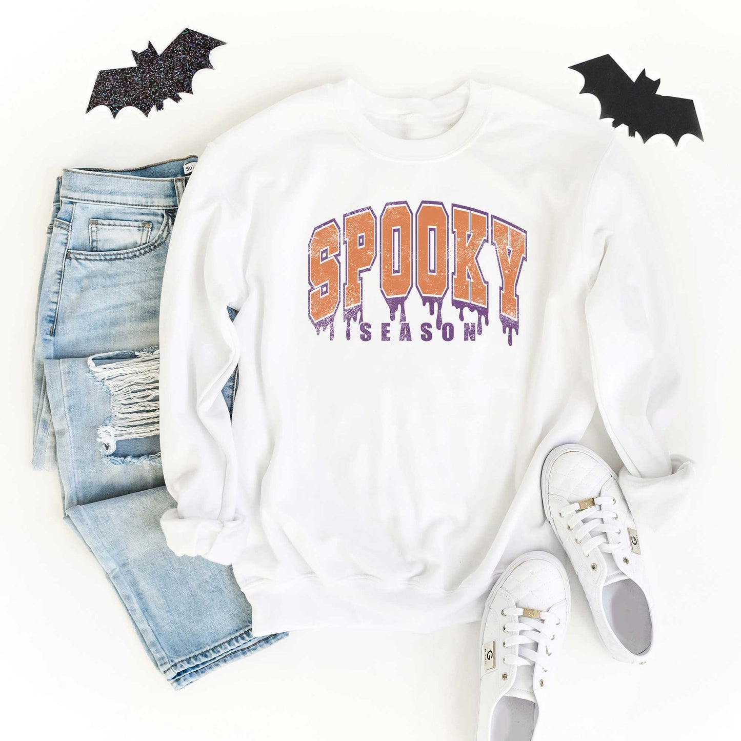 Spooky Season Varsity Drip | Sweatshirt