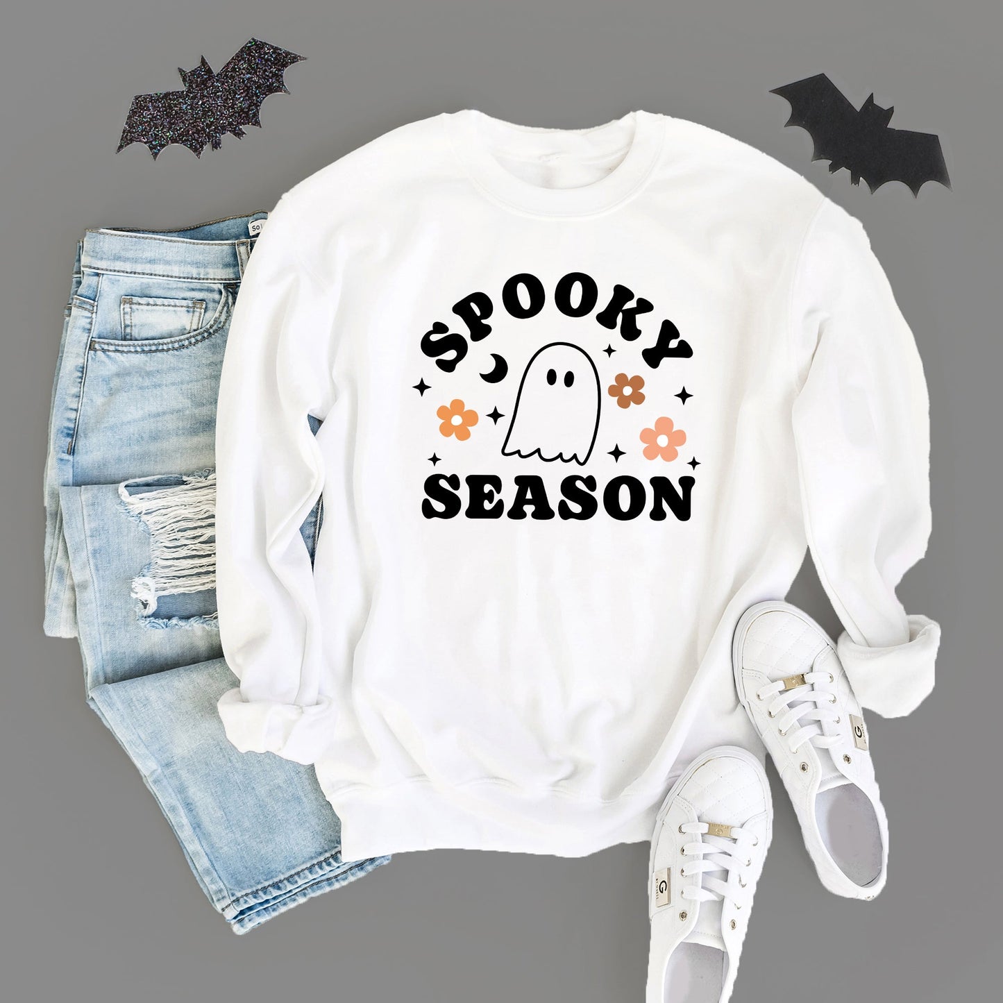 Spooky Season Flowers | Sweatshirt