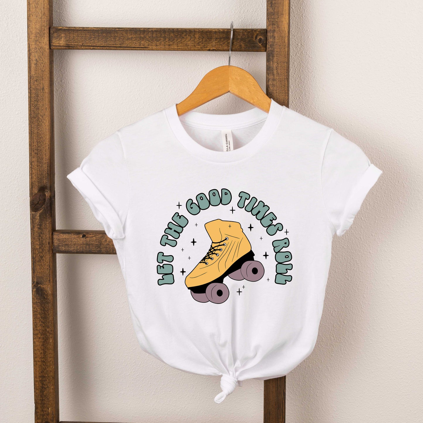 Let The Good Times Roller Skate | Youth Short Sleeve Crew Neck