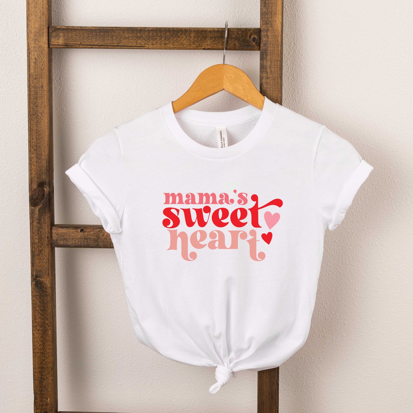 Pink Sweet Heart | Youth Short Sleeve Graphic Tee