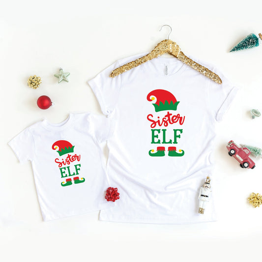 Sister Elf | Short Sleeve Graphic Tee