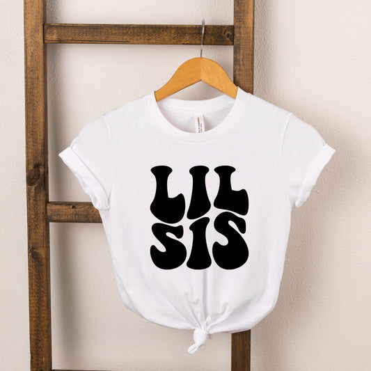 Lil Sis Wavy | Toddler Short Sleeve Crew Neck