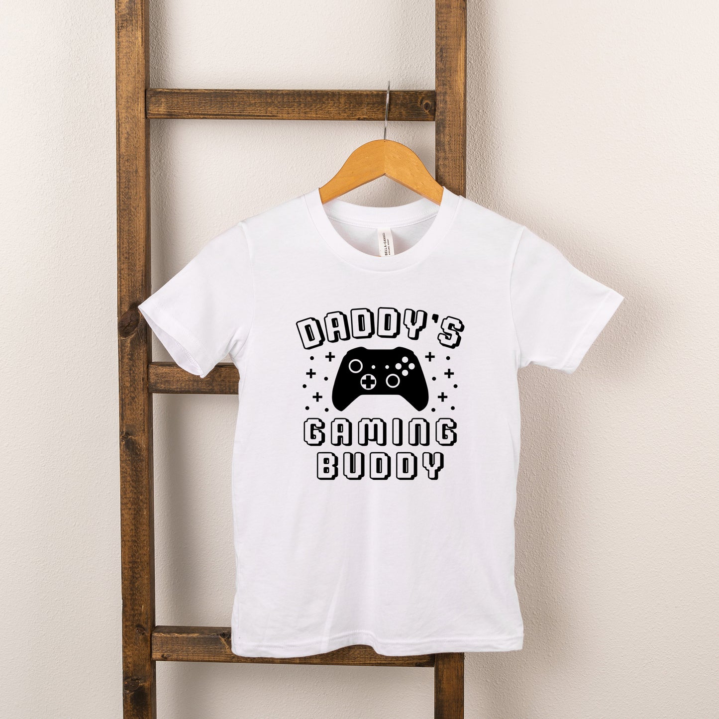 Daddy's Gaming Buddy | Youth Short Sleeve Crew Neck