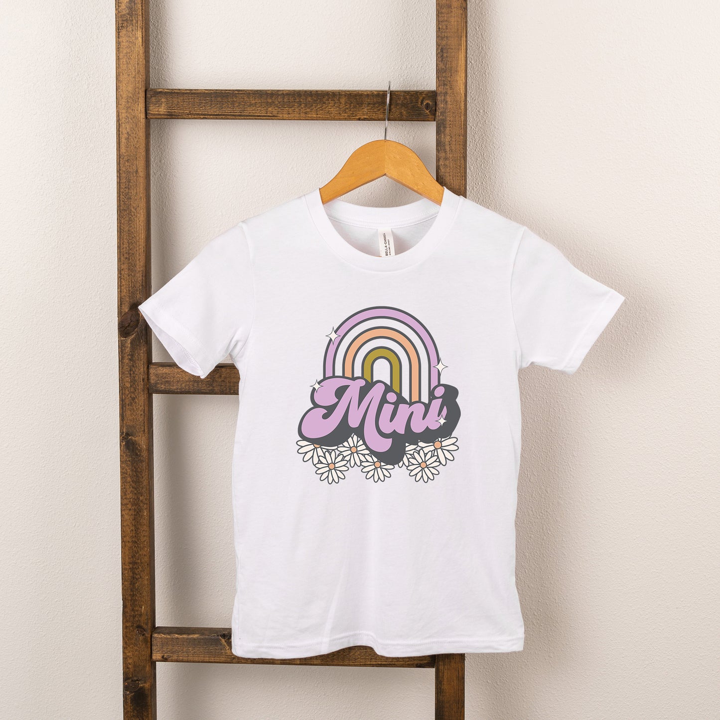 Mini Rainbow Flowers | Youth Short Sleeve Crew Neck