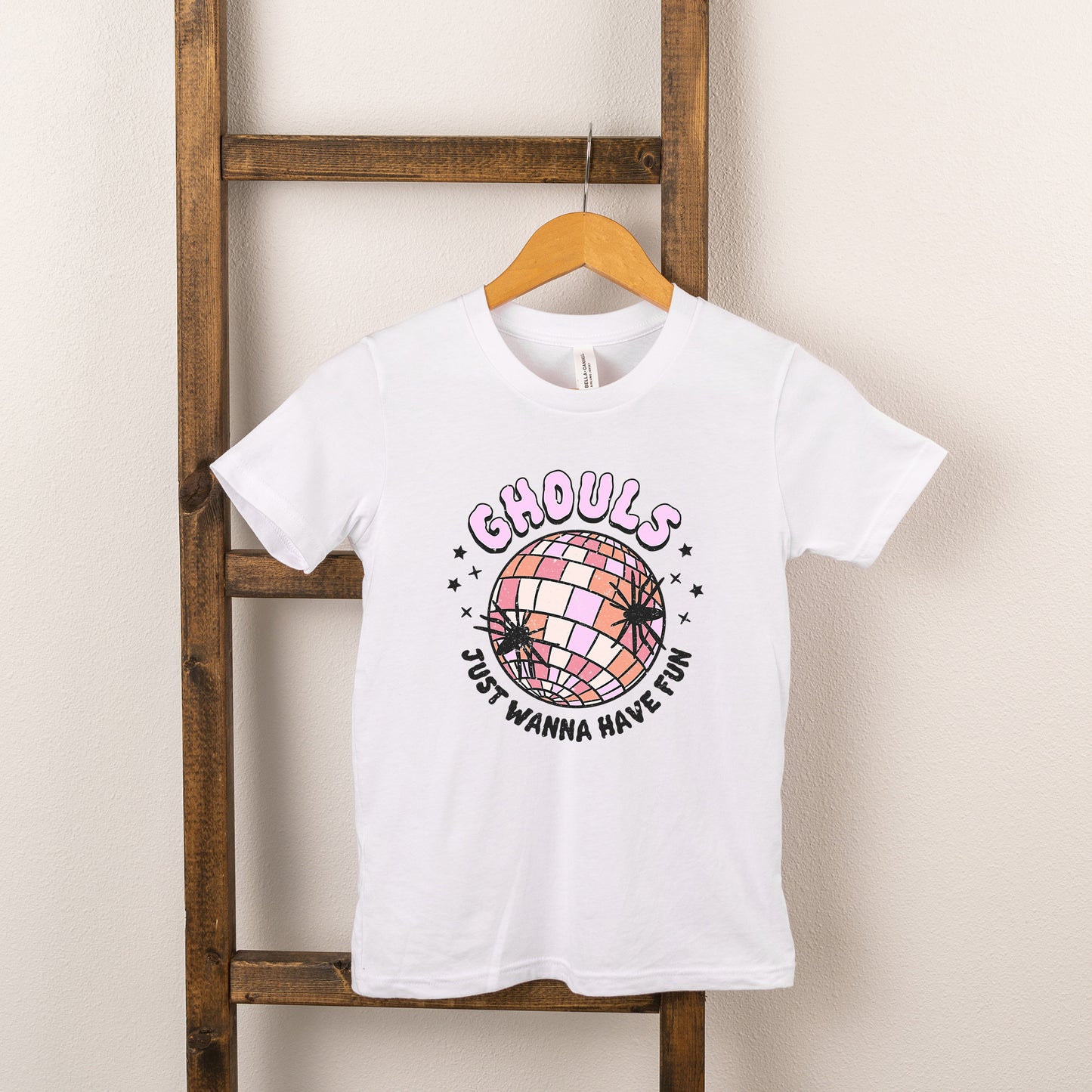 Ghouls Disco Ball | Youth Short Sleeve Crew Neck
