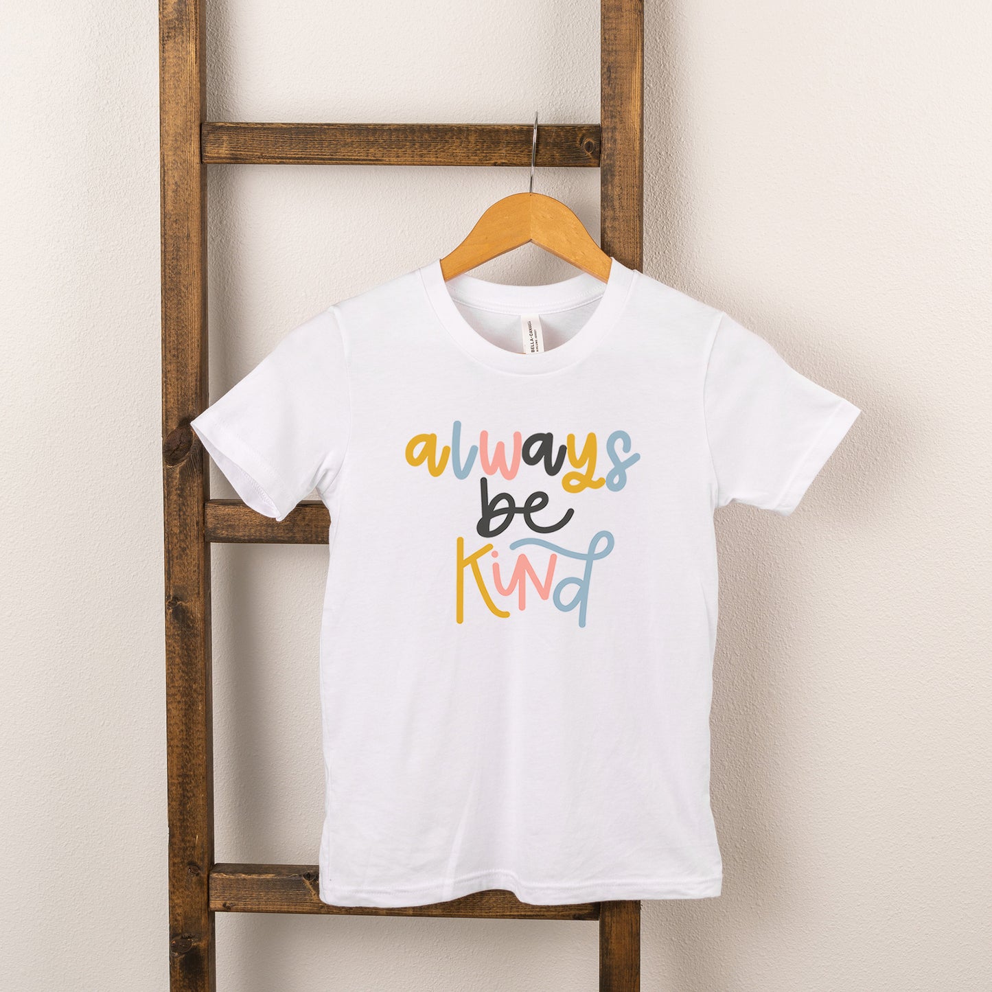 Always Be Kind Colorful | Youth Short Sleeve Crew Neck