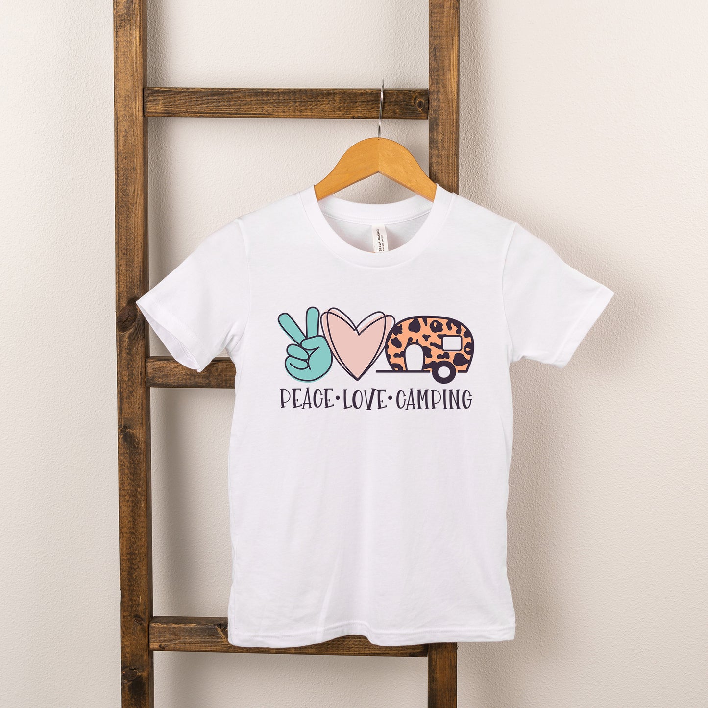 Peace Love Camping | Youth Short Sleeve Crew Neck