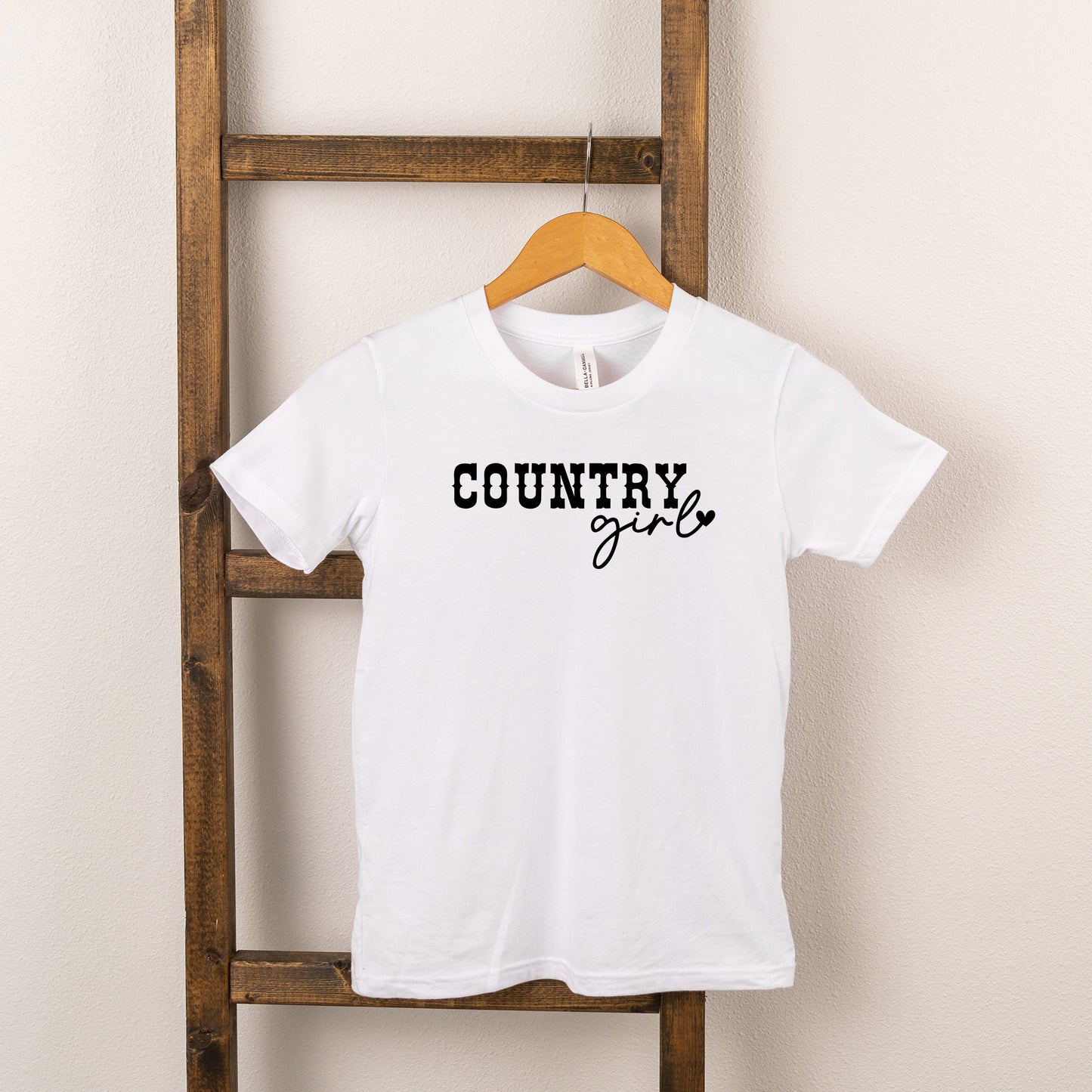 Country Girl Heart | Youth Short Sleeve Crew Neck