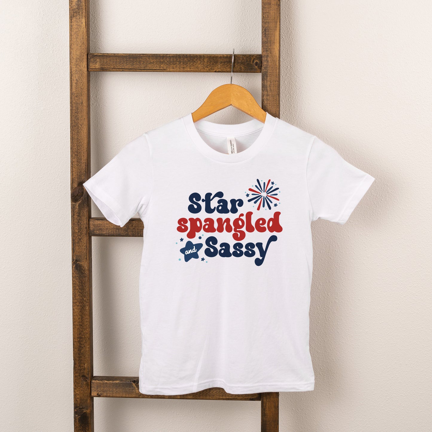 Star Spangled Firework | Youth Short Sleeve Crew Neck