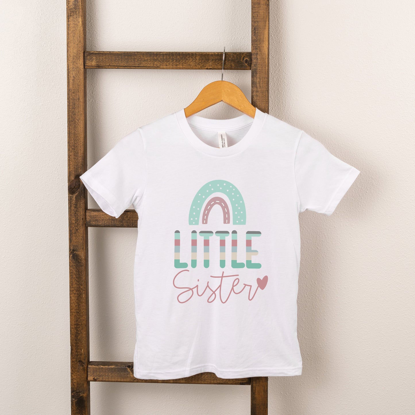 Little Sister Rainbow | Youth Short Sleeve Crew Neck