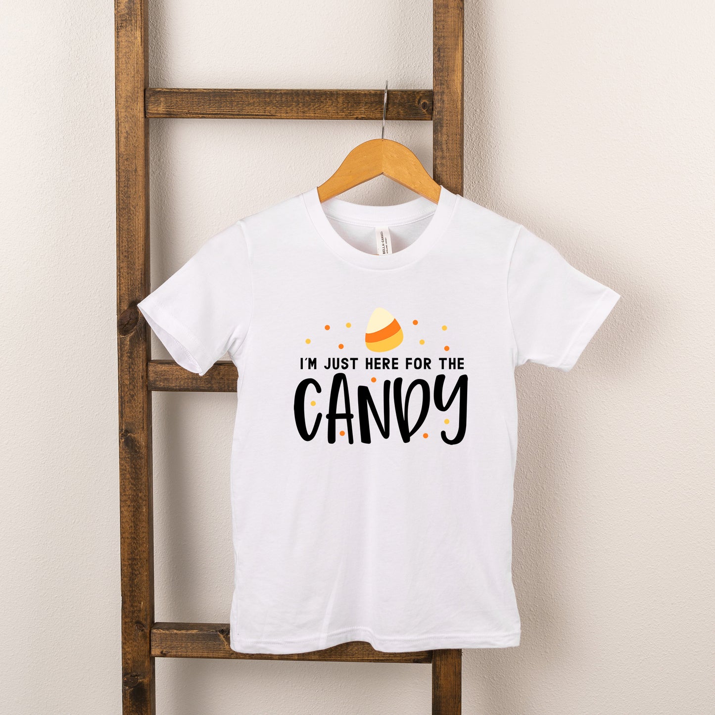 Here For The Candy | Youth Short Sleeve Crew Neck