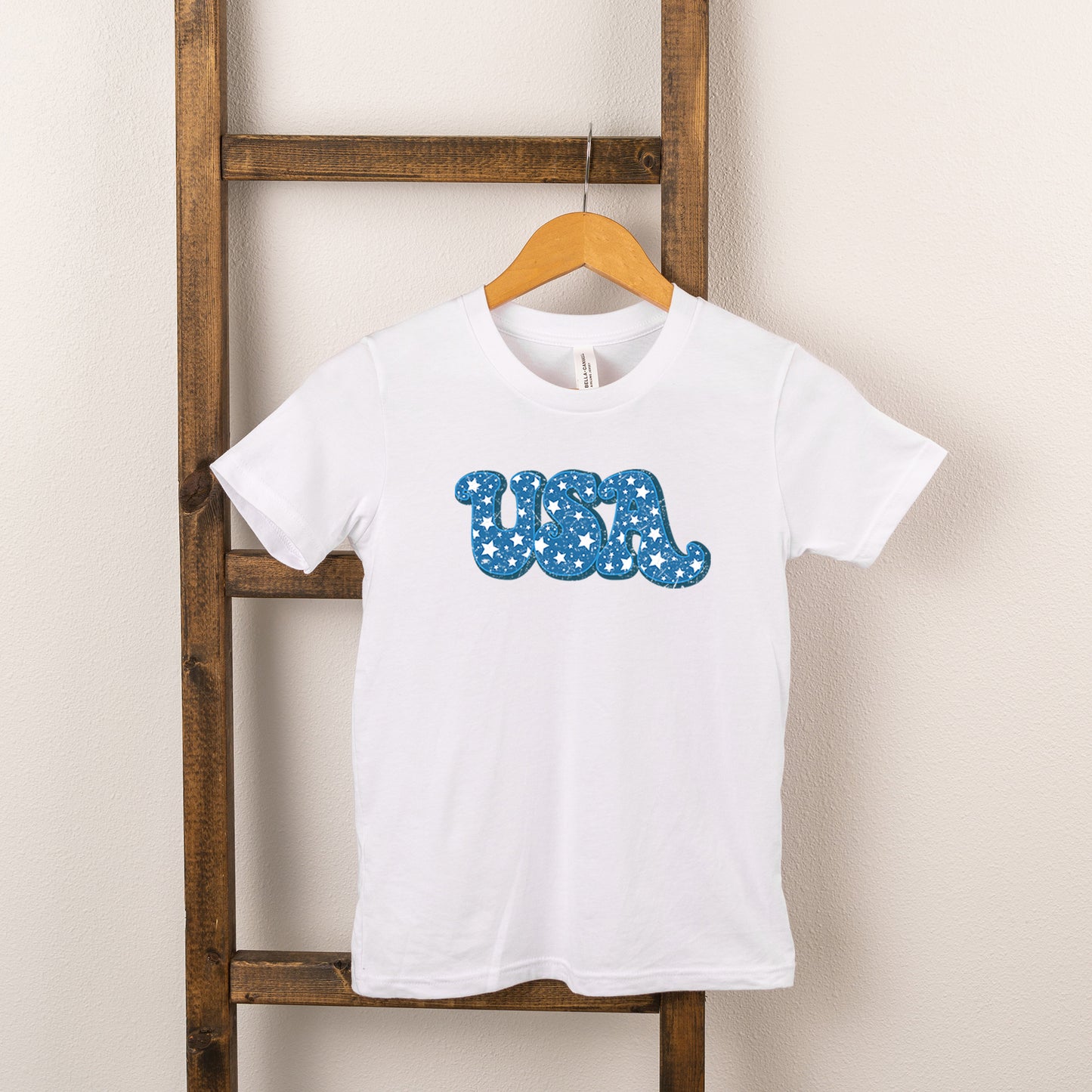 USA Bold Stars | Youth Short Sleeve Crew Neck