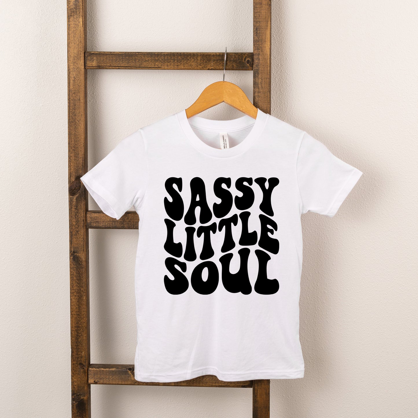 Sassy Little Soul Wavy | Youth Short Sleeve Crew Neck