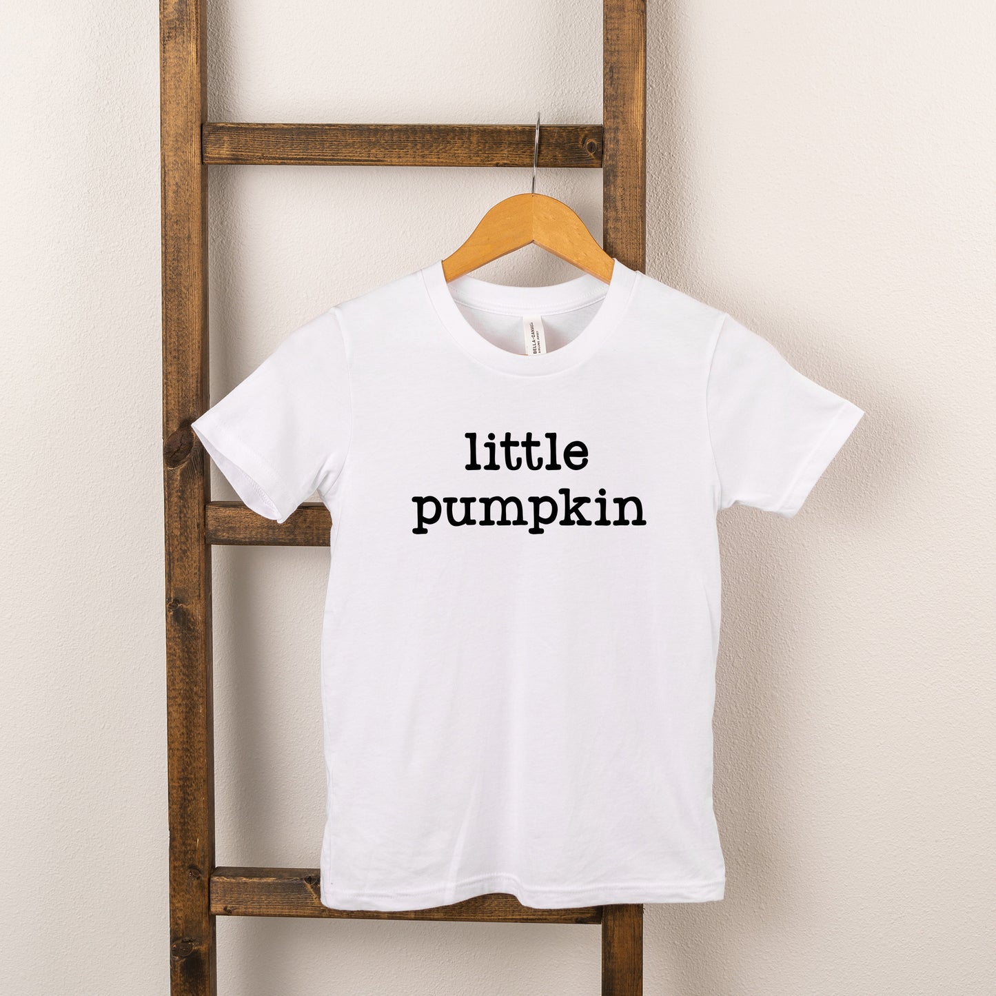 Little Pumpkin Typewriter | Youth Short Sleeve Crew Neck