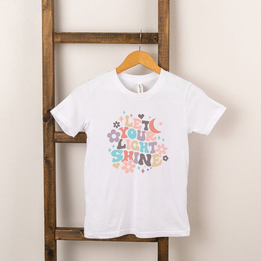 Let Your Light Shine Flowers | Youth Short Sleeve Crew Neck