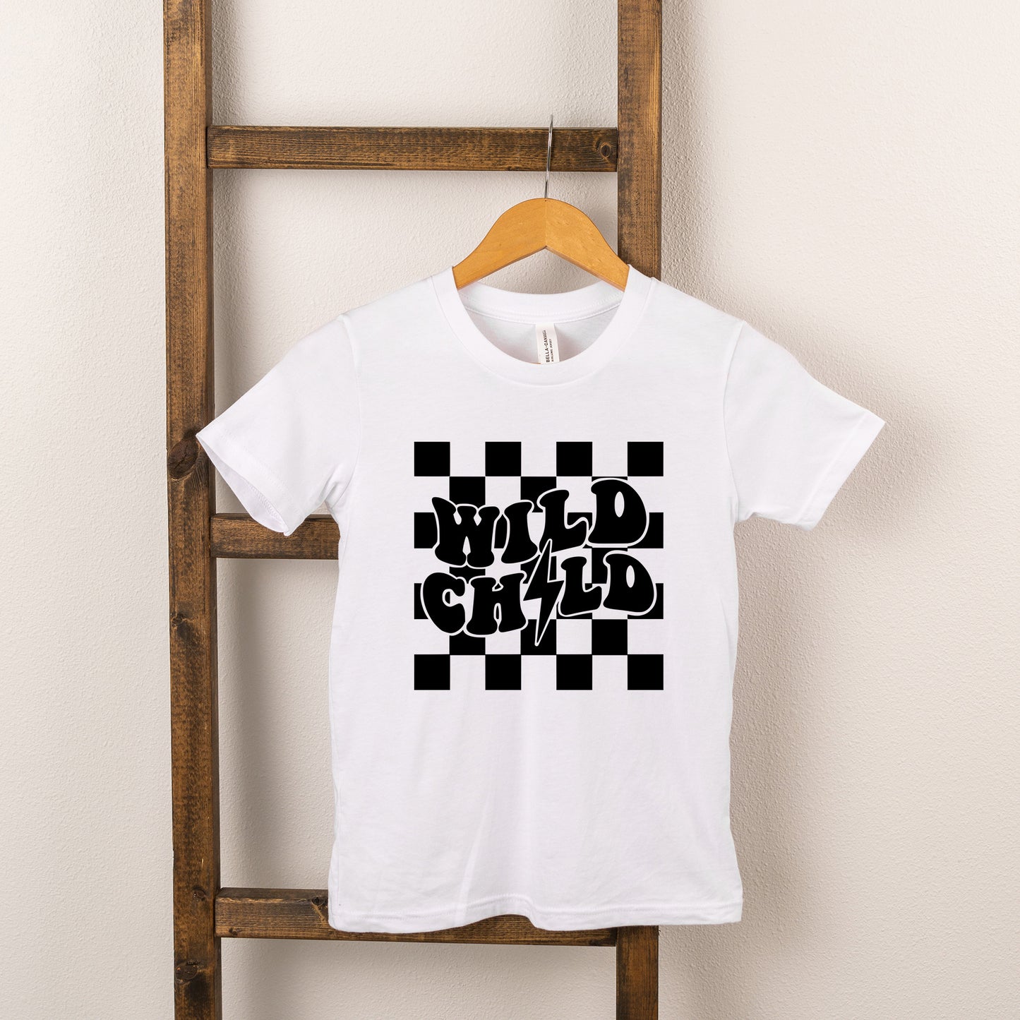 Wild Child Lightning Bolt | Youth Short Sleeve Crew Neck