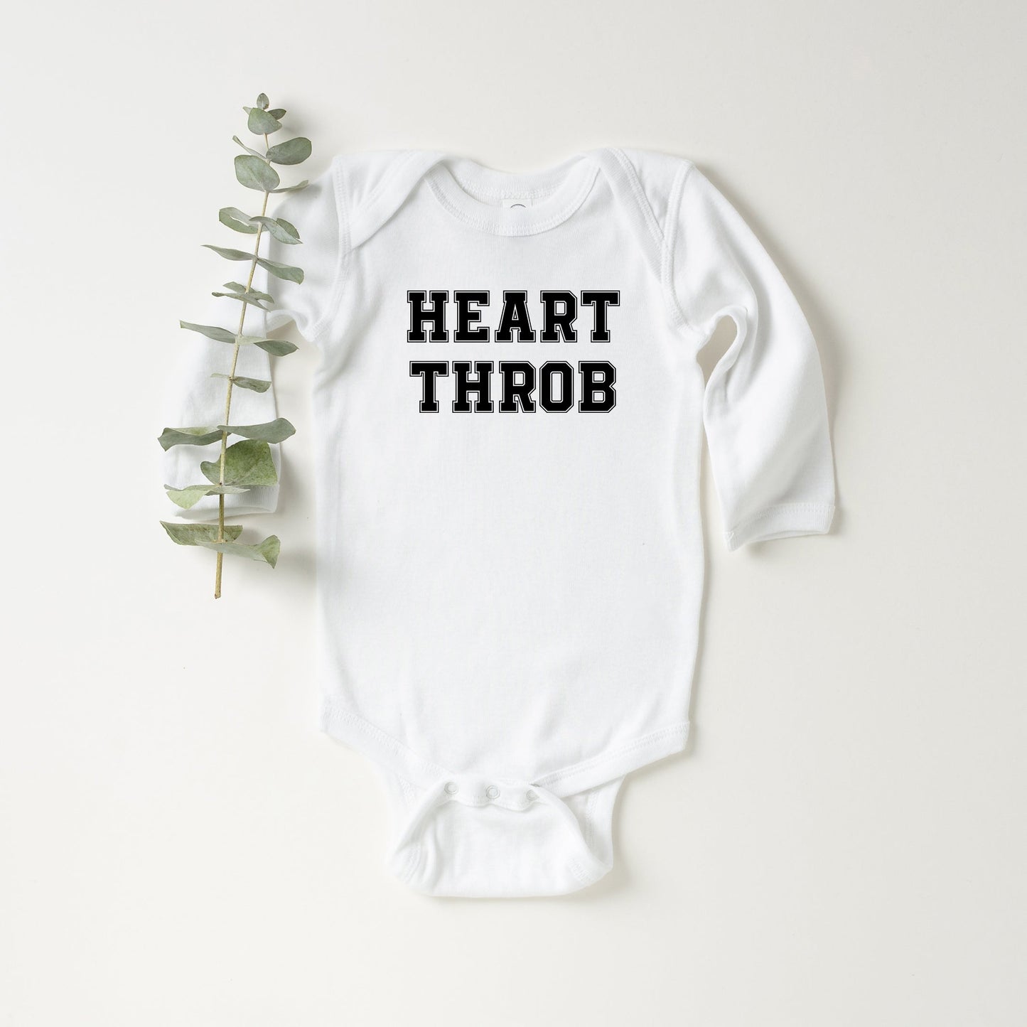 Heart Throb | Baby Graphic Long Sleeve Bodysuit