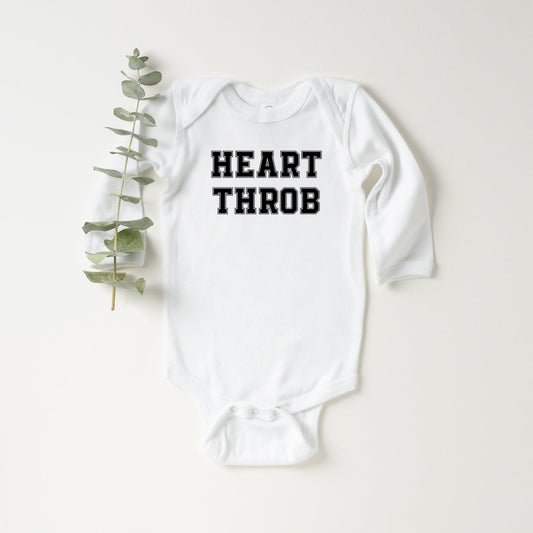 Heart Throb | Baby Graphic Long Sleeve Bodysuit