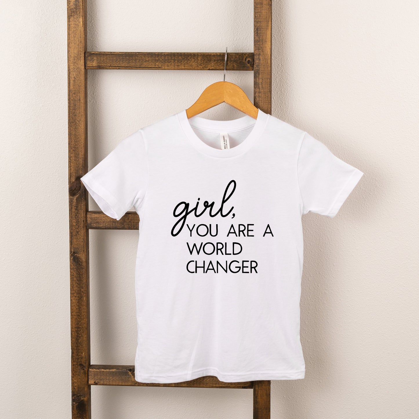 Girl World Changer | Youth Short Sleeve Crew Neck