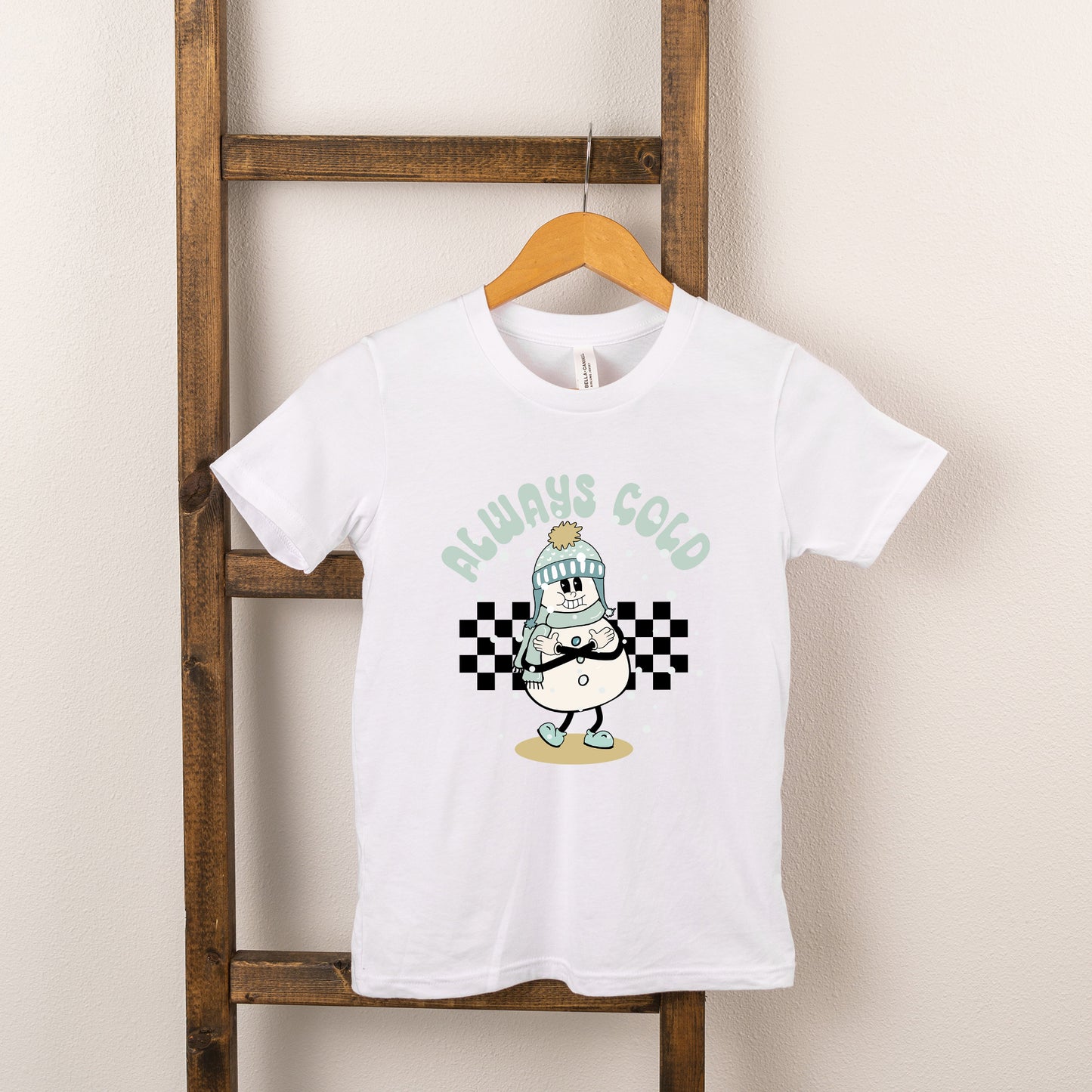 Always Cold Snowman | Youth Short Sleeve Crew Neck