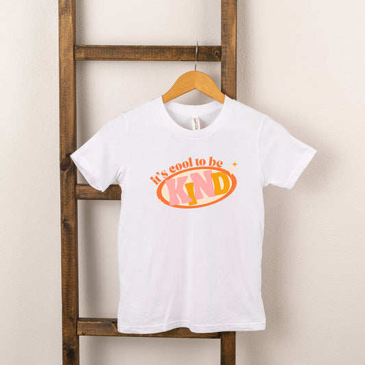 It's Cool To Be Kind Colorful | Youth Short Sleeve Crew Neck