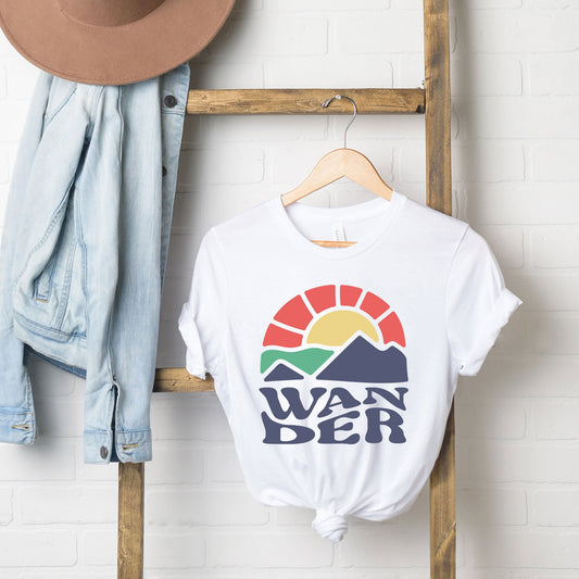 Wander Mountains | Short Sleeve Graphic Tee