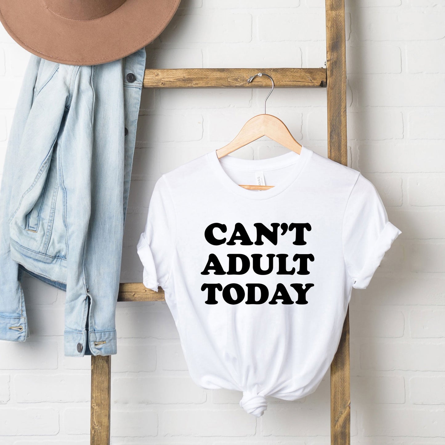 Can't Adult Today Bold | Short Sleeve Graphic Tee