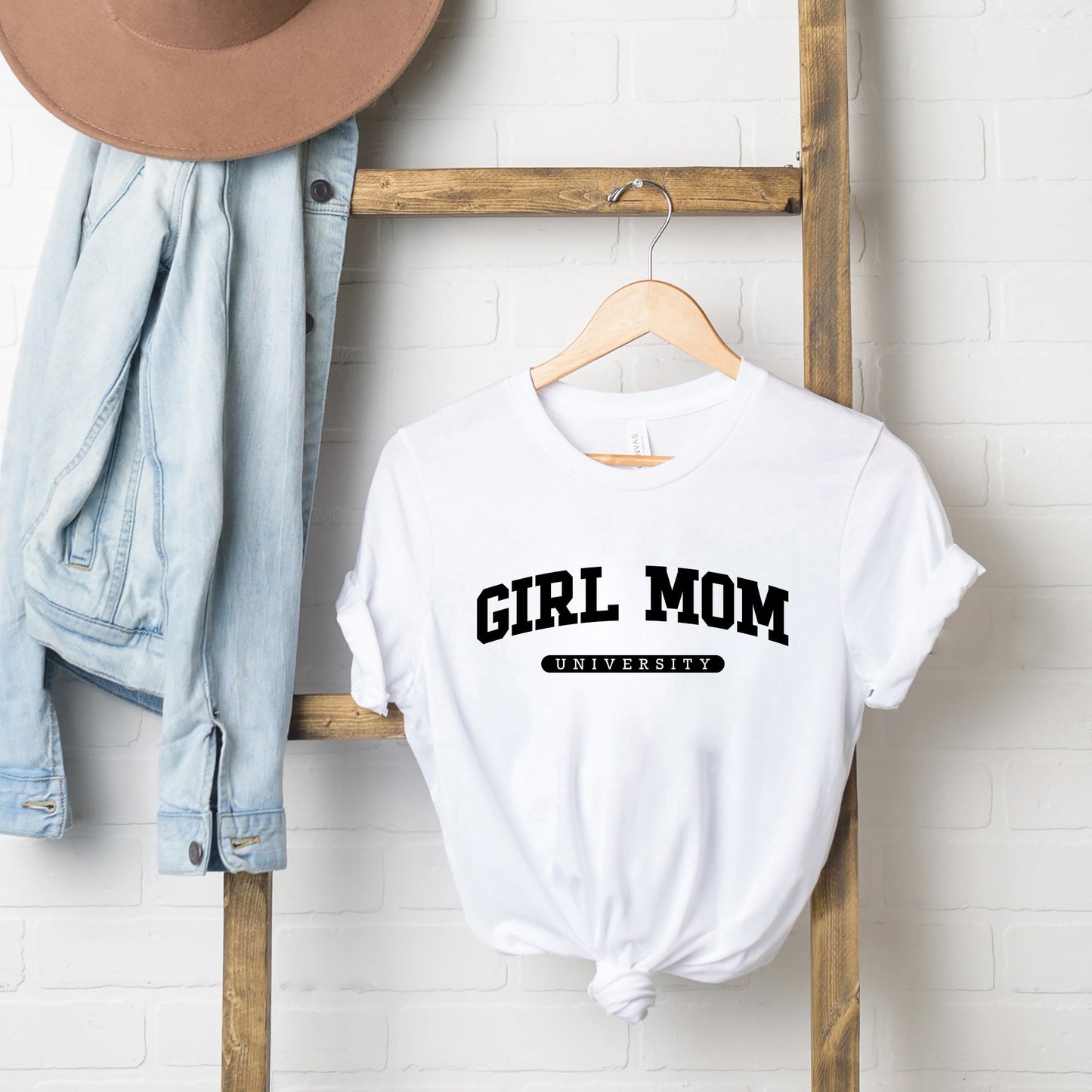 Girl Mom University | Short Sleeve Graphic Tee