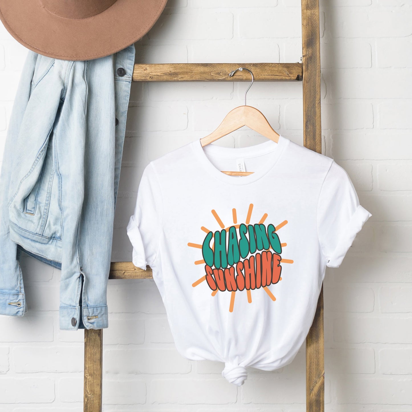 Chasing Sunshine Sun | Short Sleeve Graphic Tee