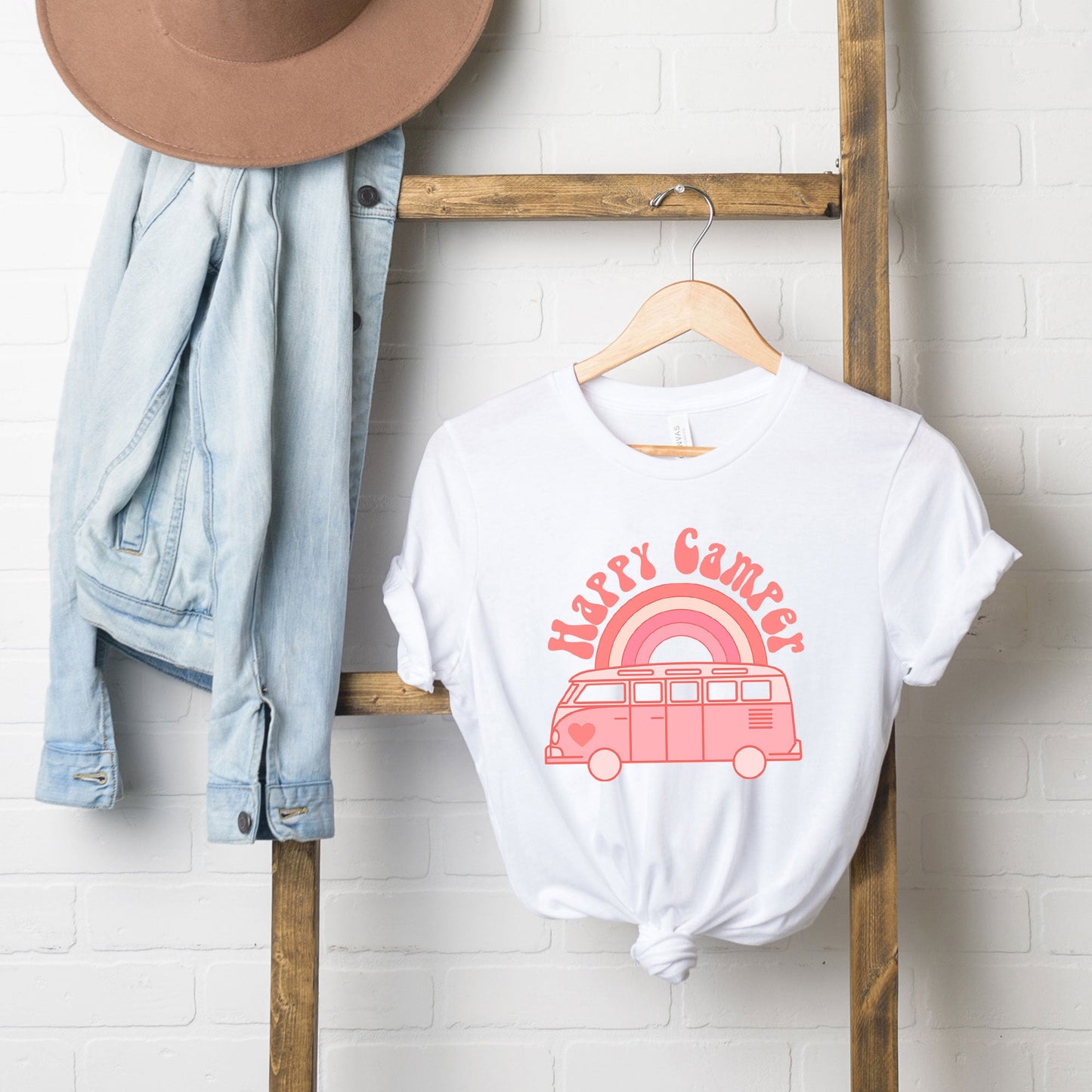 Happy Camper Van | Short Sleeve Graphic Tee