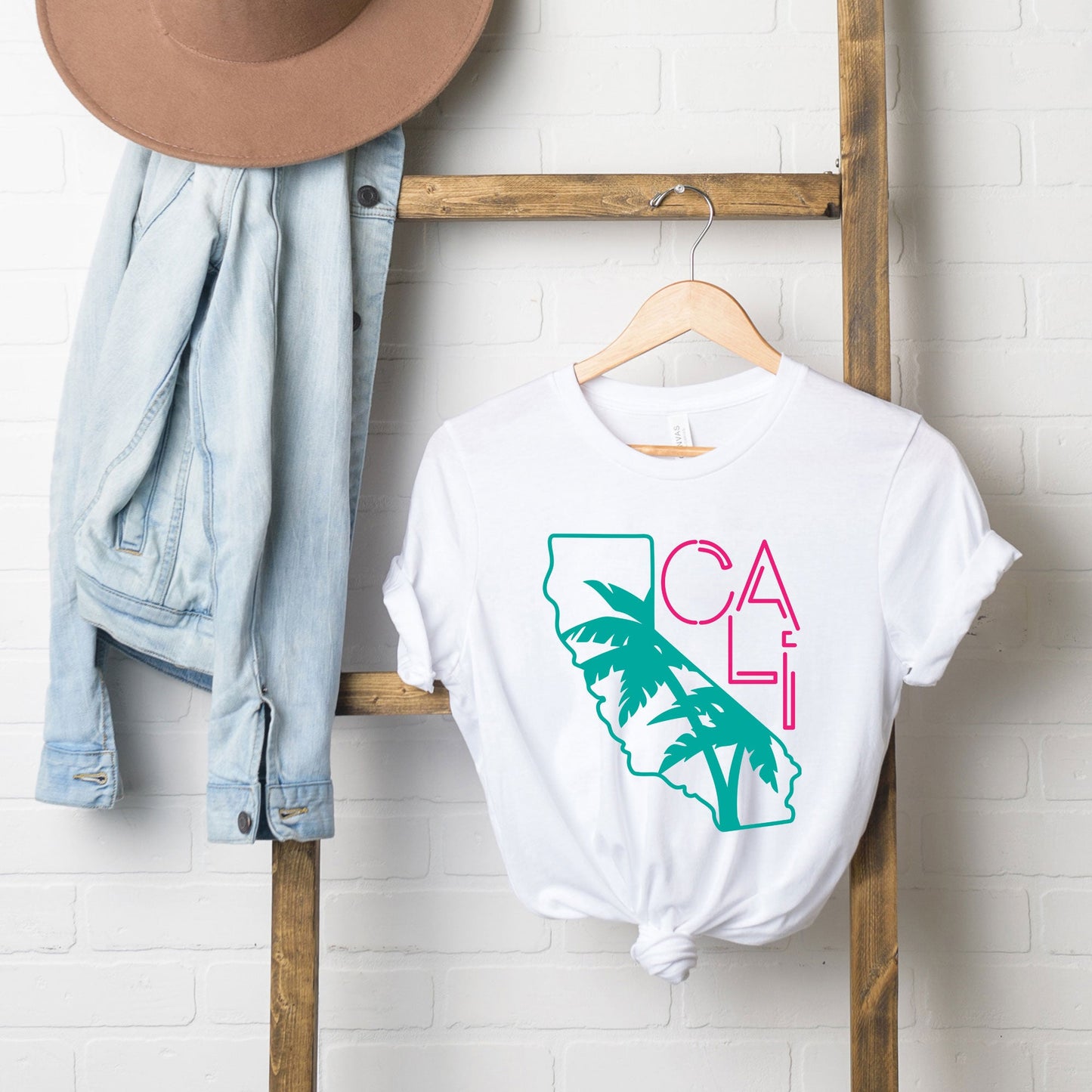 Cali Palm Trees | Short Sleeve Graphic Tee