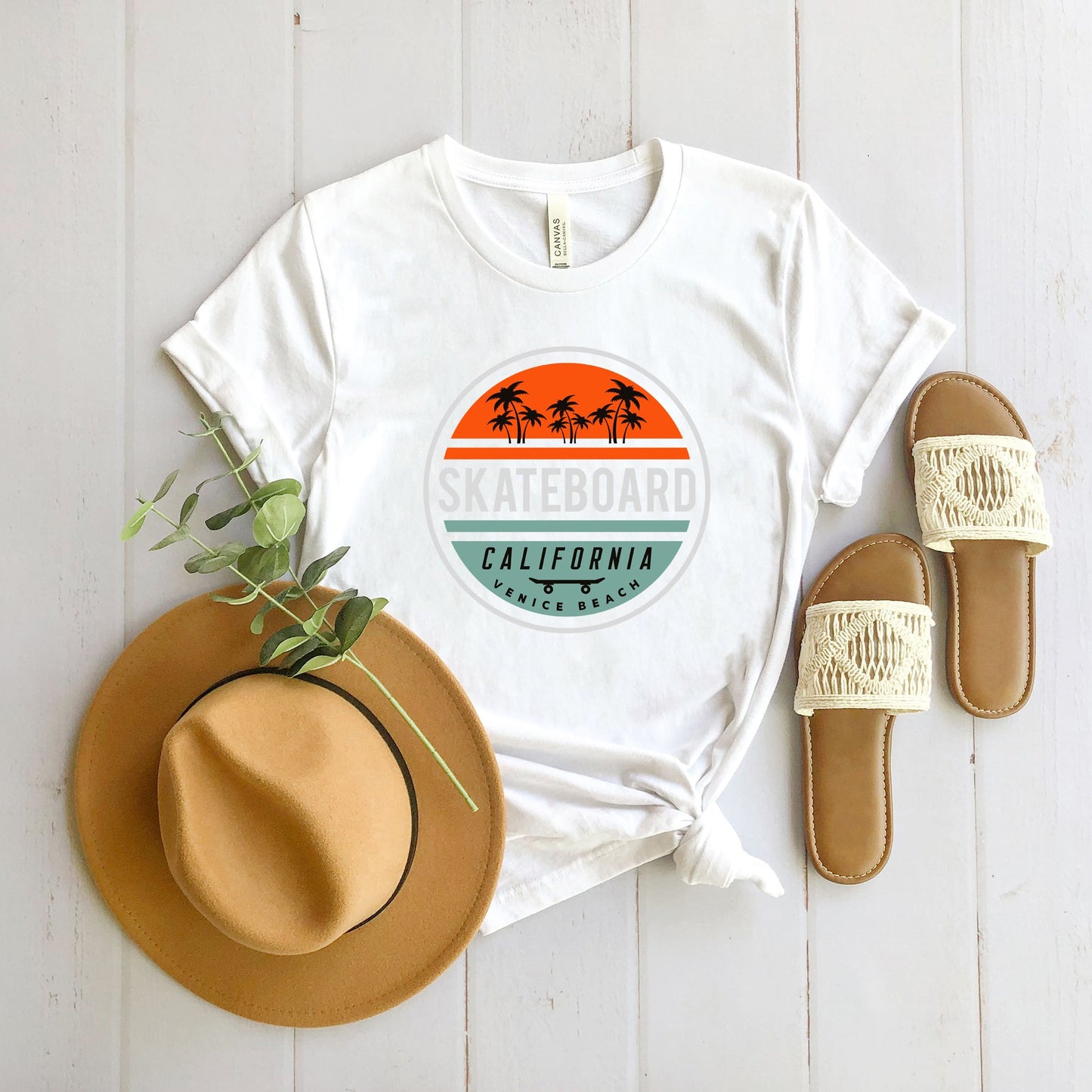 Skateboard California | Short Sleeve Graphic Tee