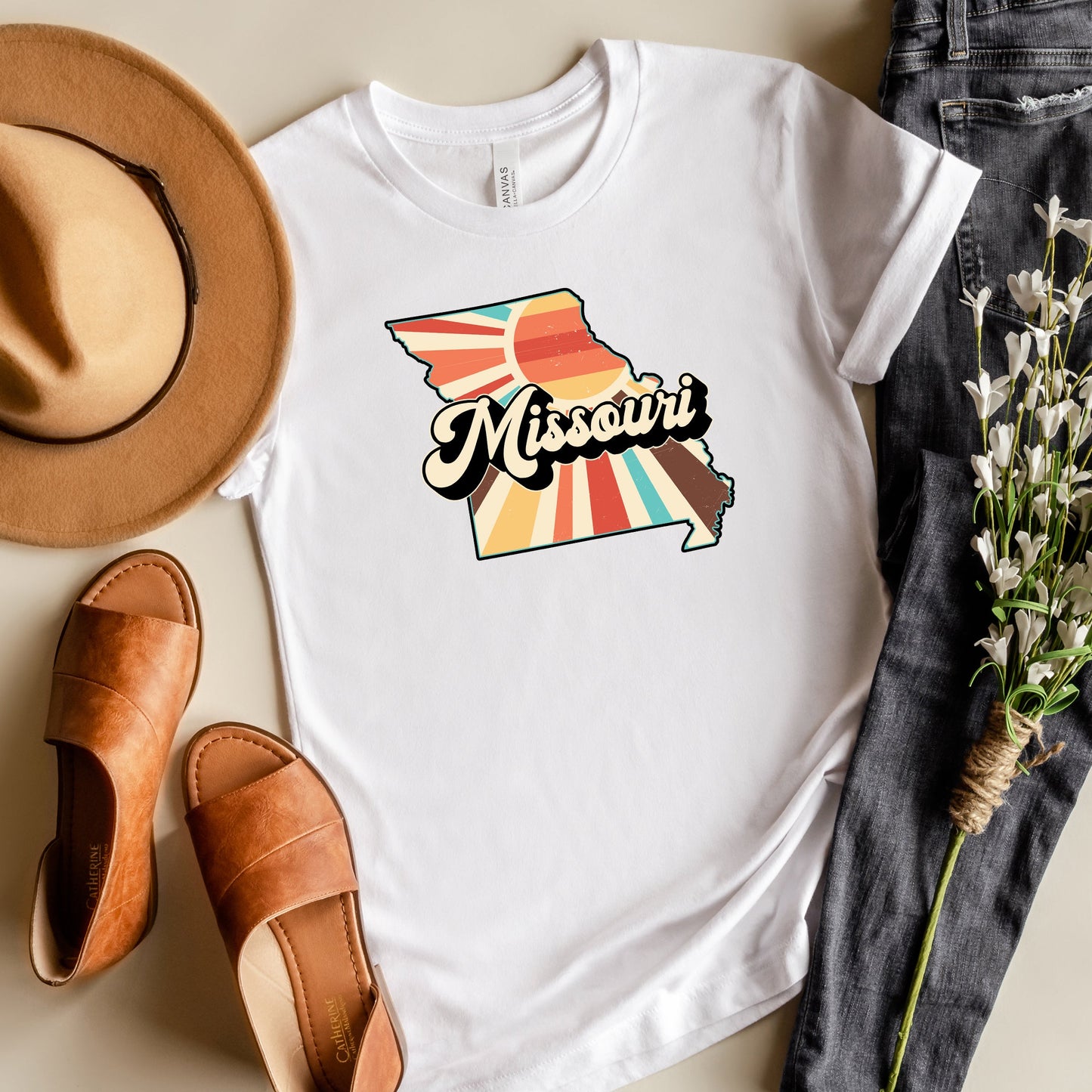 Retro Missouri | Short Sleeve Graphic Tee