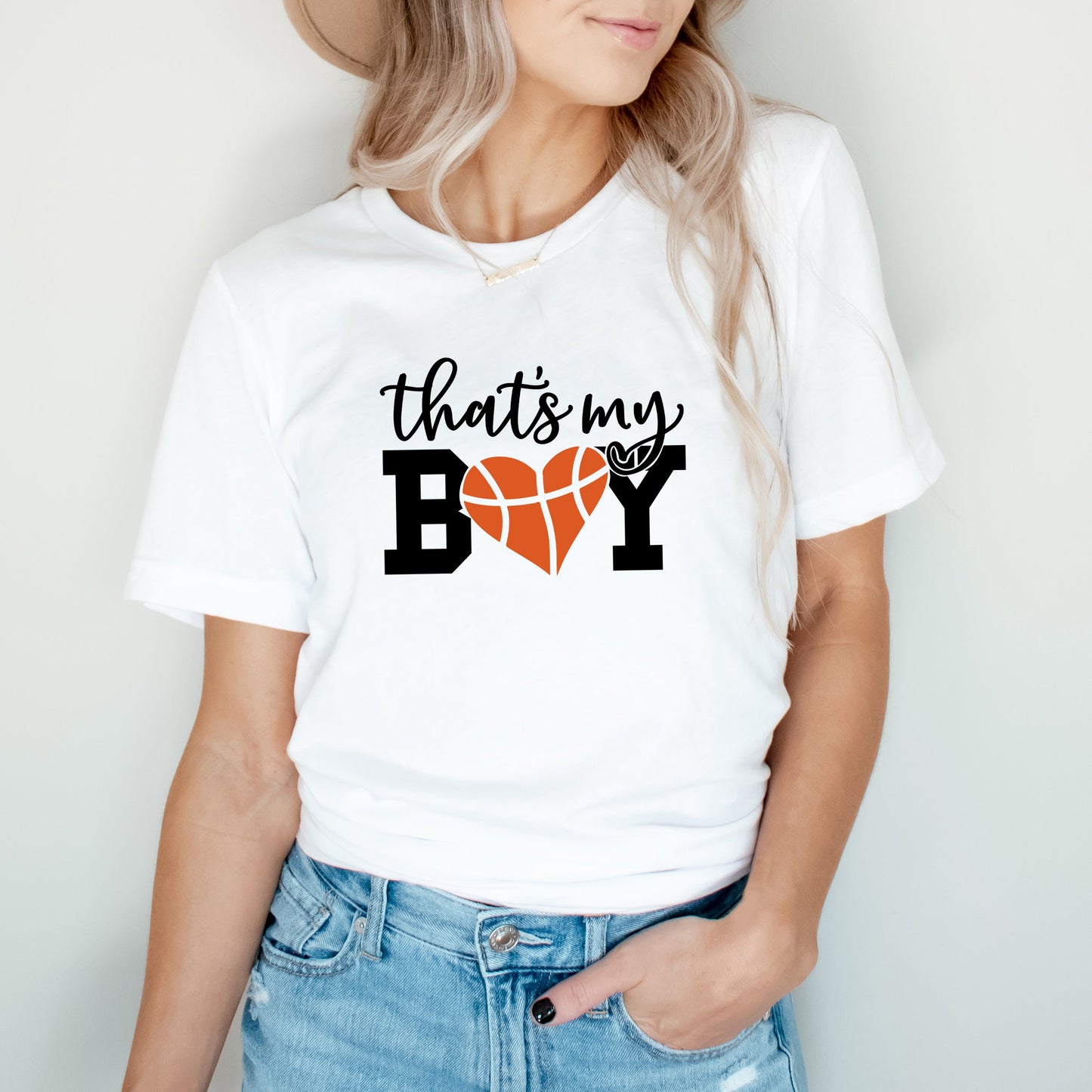 That's My Boy Basketball | Short Sleeve Graphic Tee