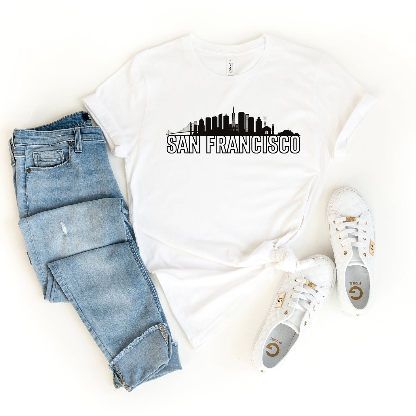 San Francisco Buildings | Short Sleeve Crew Neck