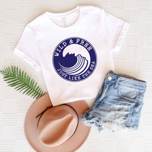 Wild and Free | Short Sleeve Graphic Tee