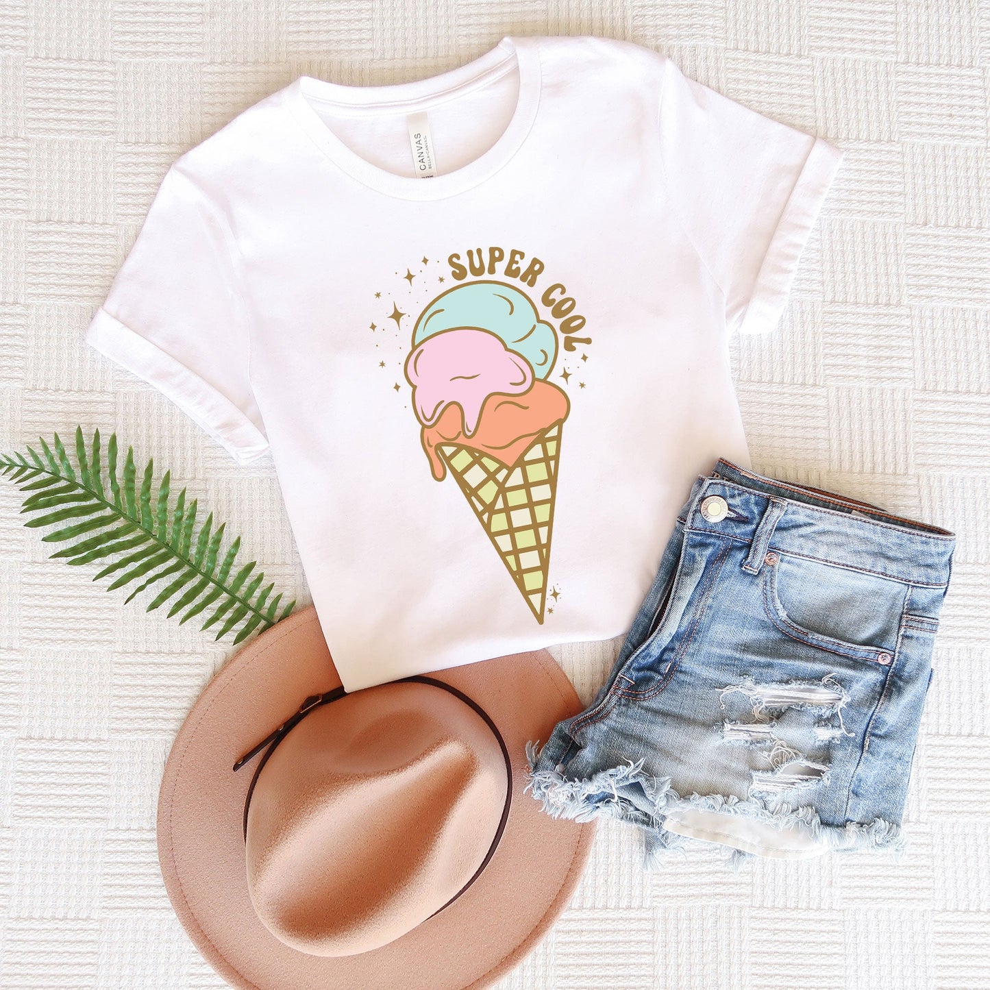 Super Cool Ice Cream | Short Sleeve Graphic Tee