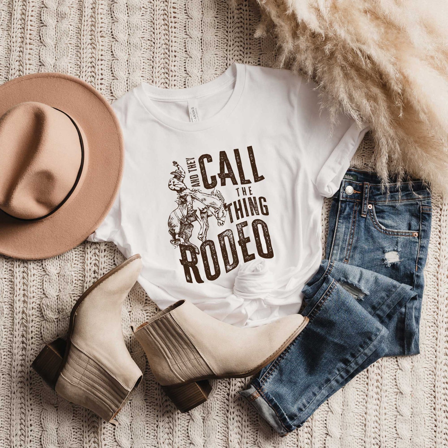 They Call The Thing Rodeo | Short Sleeve Graphic Tee