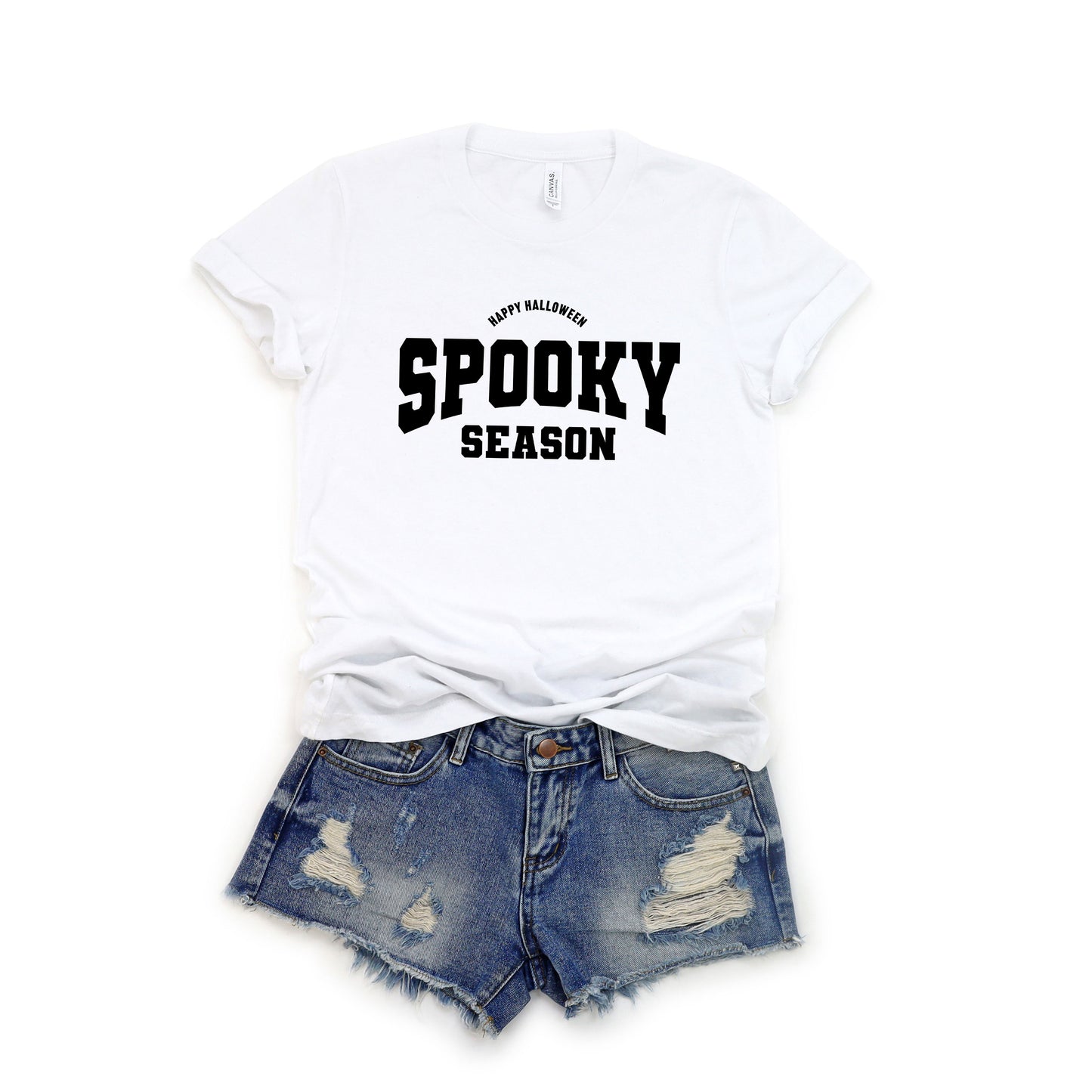 Varsity Spooky Season | Short Sleeve Graphic Tee