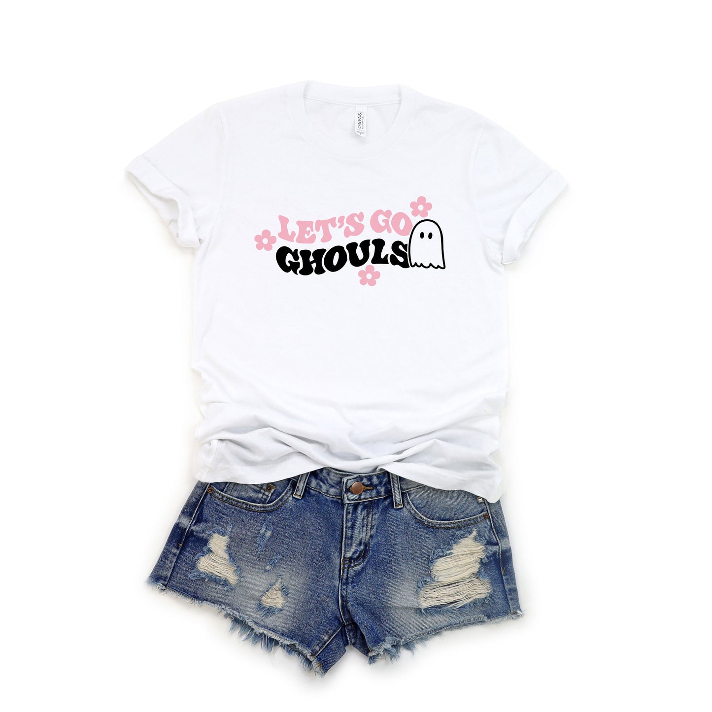 Ghost Let's Go Ghouls | Short Sleeve Crew Neck