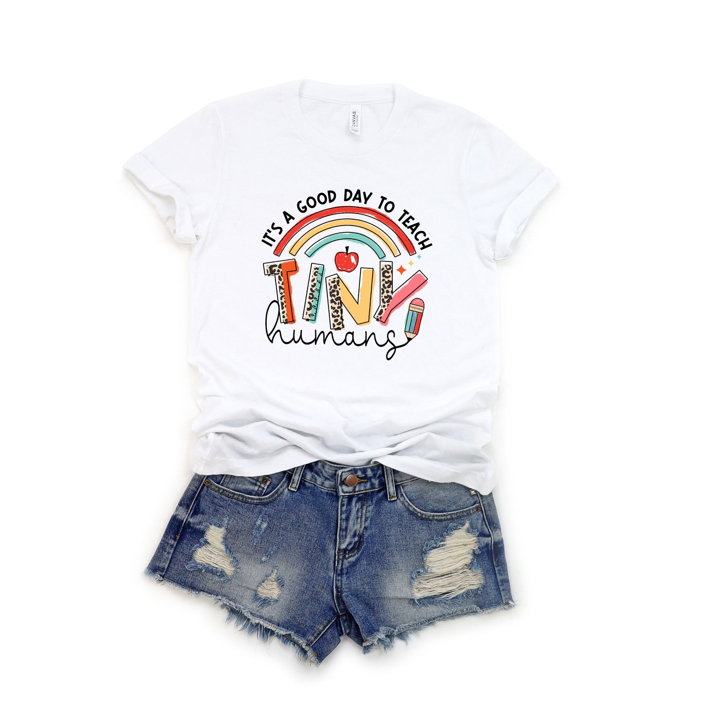 Leopard Teach Tiny Humans | Short Sleeve Graphic Tee