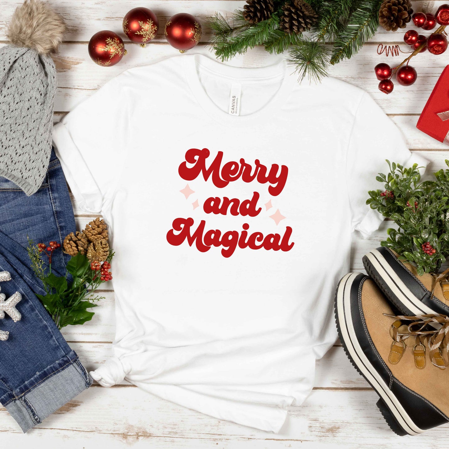 Merry And Magical | Short Sleeve Graphic Tee