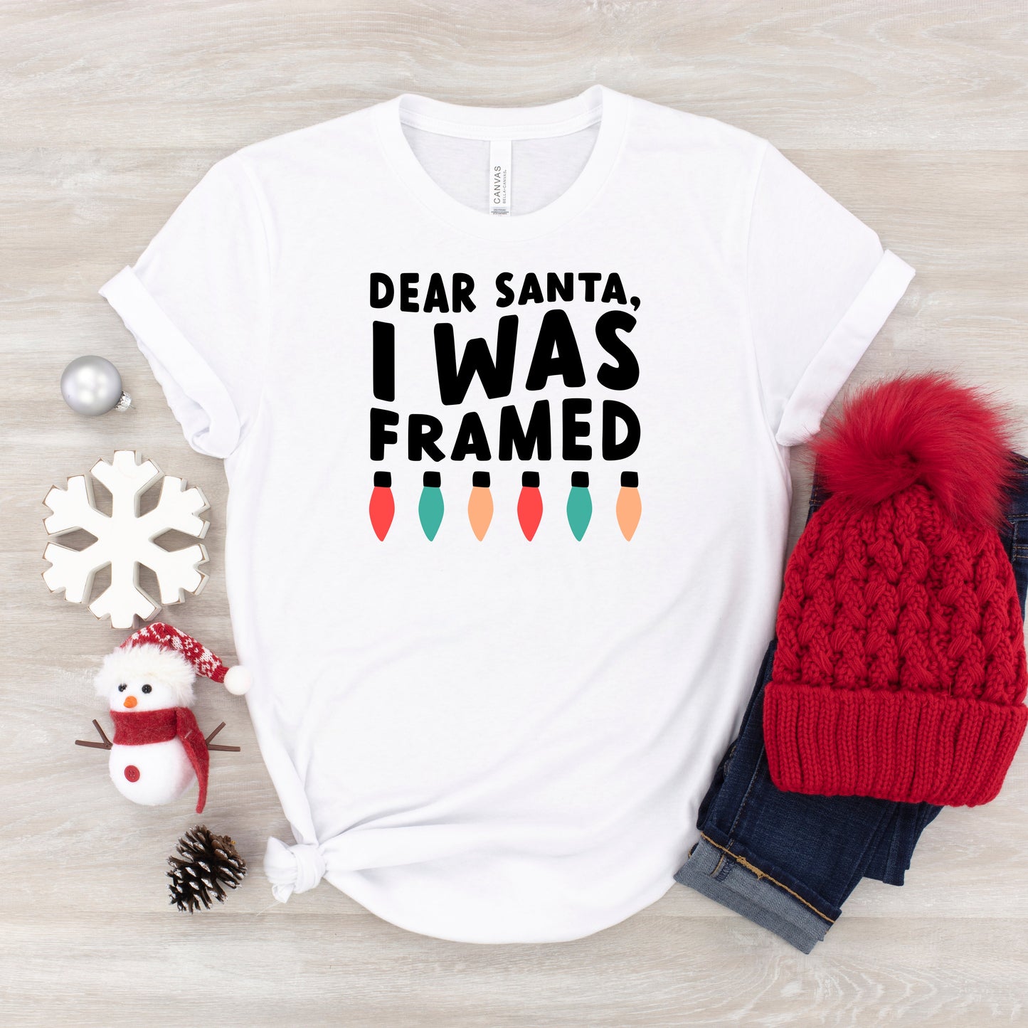 I Was Framed Lights | Youth Short Sleeve Crew Neck