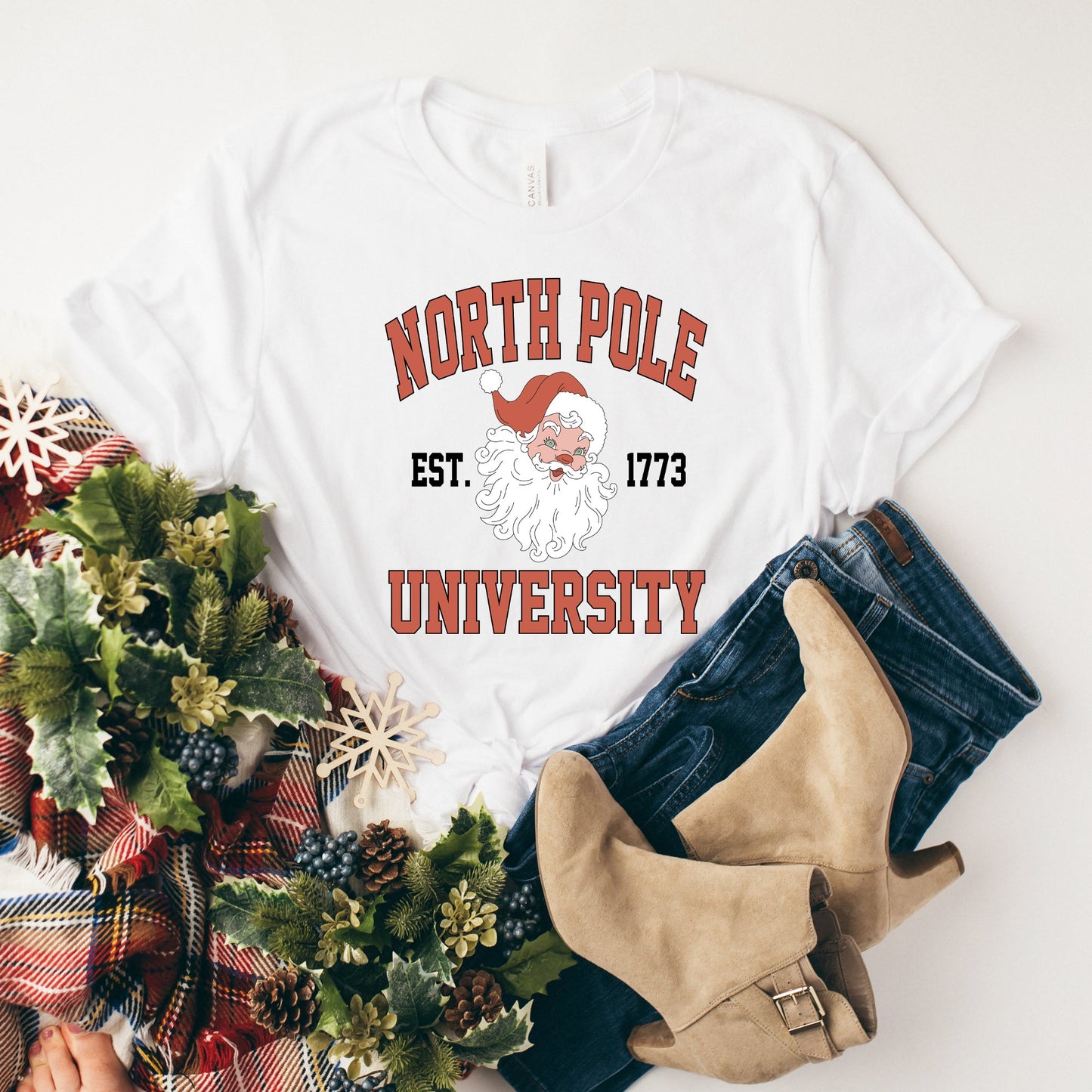 North Pole University 1773 | Short Sleeve Crew Neck