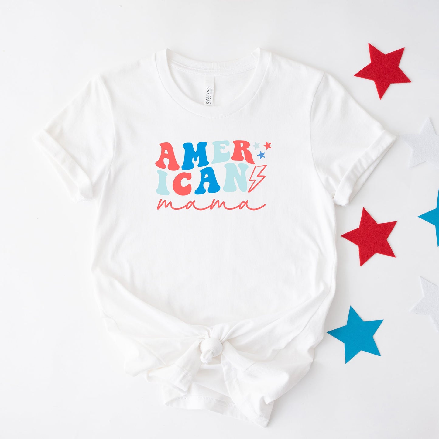 American Mama Lighting Bolt | Short Sleeve Graphic Tee