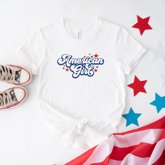 American Girl Retro Stars | Short Sleeve Graphic Tee