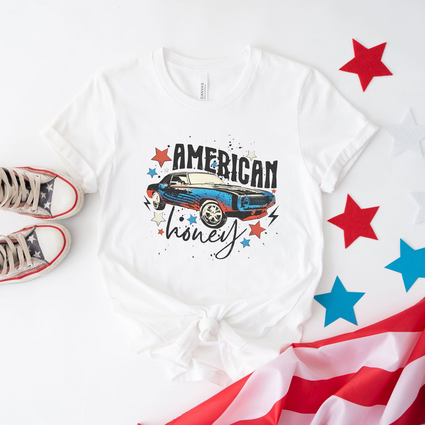 American Honey Car | Short Sleeve Graphic Tee