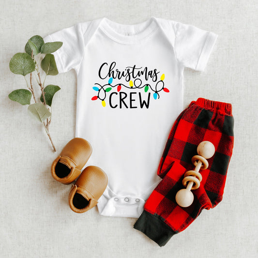 Christmas Crew | Baby Graphic Short Sleeve Bodysuit