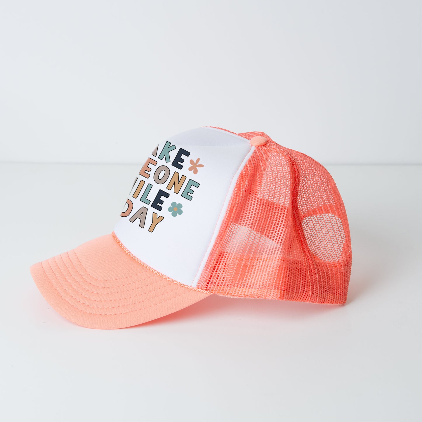 Make Someone Smile Today | Youth Foam Trucker Hat